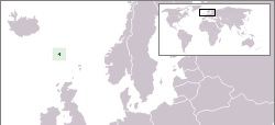Карта Фарерских островов